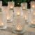 24 Pack Votive Candle Holders, Clear Glass Tealight Candle Holders DIY Wax Filling for Wedding, Tea Light Candles Holder for Home Table Decoration