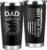 KATLADIZ Gifts for Dad from Daughter, Son – Dad Gifts – Birthday, Fathers Day, Father’s Day Gift for Dads – New Dads Gift for Men – 20 Oz Stainless Steel Tumbler