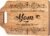 Mothers Day Gifts, Mom Gifts from Daughter Son, Bamboo Cutting Board 31 * 22 * 1cm, Xmas Gift Mothers Day Birthday Stocking Stuffers for Women