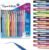 Paper Mate Flair Felt Tip Pens, Medium Point, Assorted Colors, 24 Count – Home, Office, Back to School, Teacher Supplies