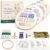 Bradove Classic Embroidery Learning Kit for Adults and Kids | Hand Embroidery Kit for Beginners with Patterns, Beginner Embroidery Kit for Adults, Stitches Practice, Learn to Embroider