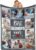 Personalized Grandpa Blanket Gifts Fathers Day Blanket Best Grandpa Custom Blankets with Photos Customized Picture Throw Personalized Fathers Day Grandparents Brithday Gifts from Grandkids