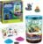 Creativity for Kids Grow ‘N Glow Terrarium Kit – Educational Science Kits | Screen Free Summer Fun Activities | Gifts for Boys and Girls | Craft and STEM Projects (Ages 6+)