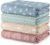 Comfy Cubs Muslin Swaddle Blankets (4-Pack, 47″x47″, Cotton)