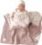 Mouliss Personalized Baby Blanket with Name – Handmade 100% Organic Cotton Newborn Gift | Custom Knit Blanket for Boys, Girls, Kids & Baby Showers