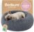 Bedsure Calming Donut Dog & Cat Bed (Faux Fur, Washable)