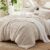 Bedsure Tufted Boho Comforter Set (Queen, 3-Piece)